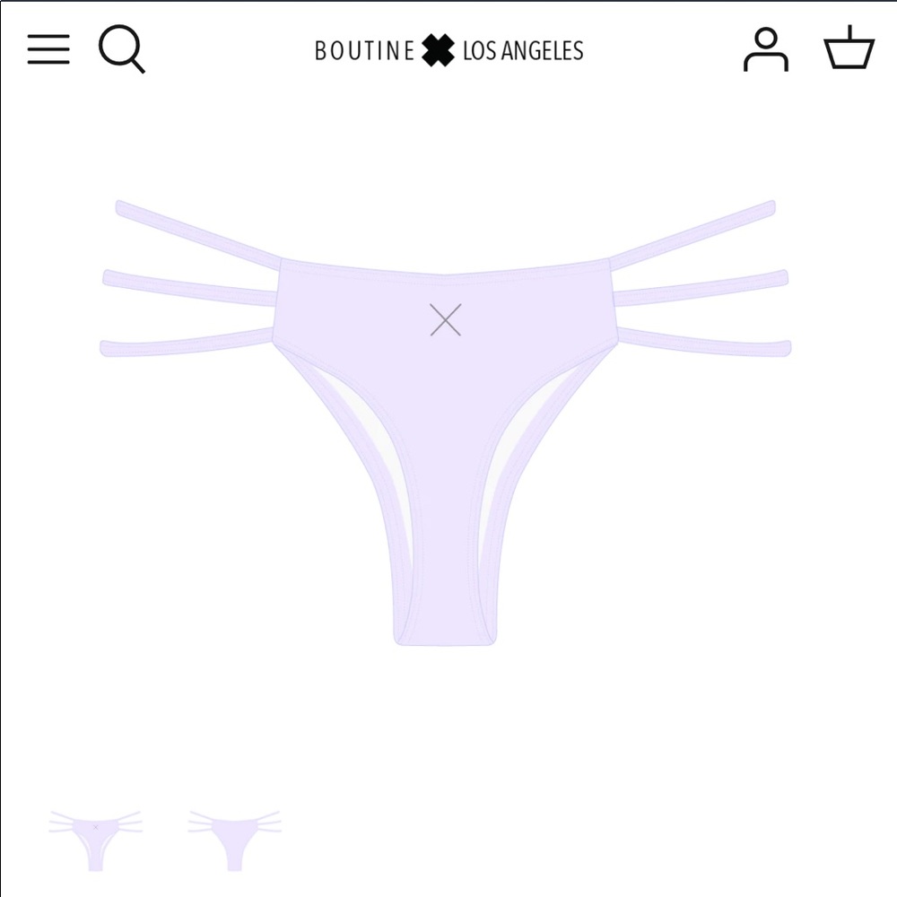 NWT Boutine LA Triple Strap Bottoms